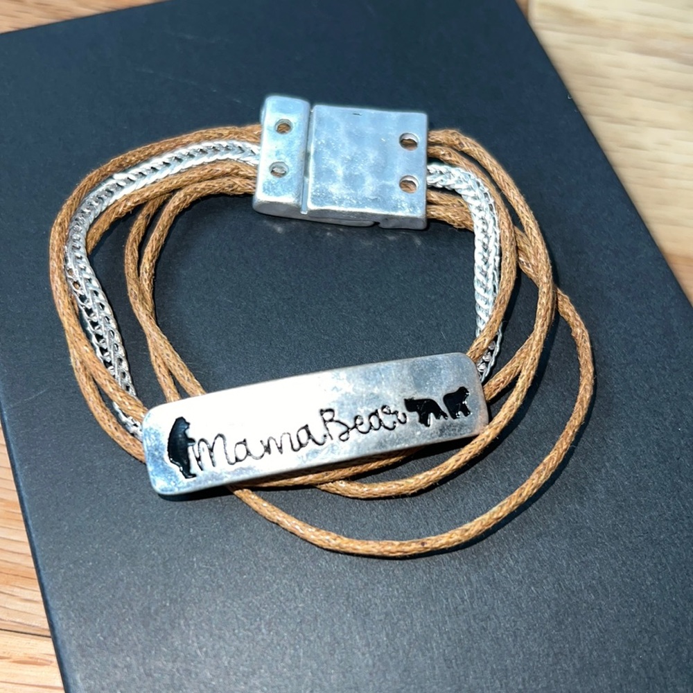 Mama bear bracelet
